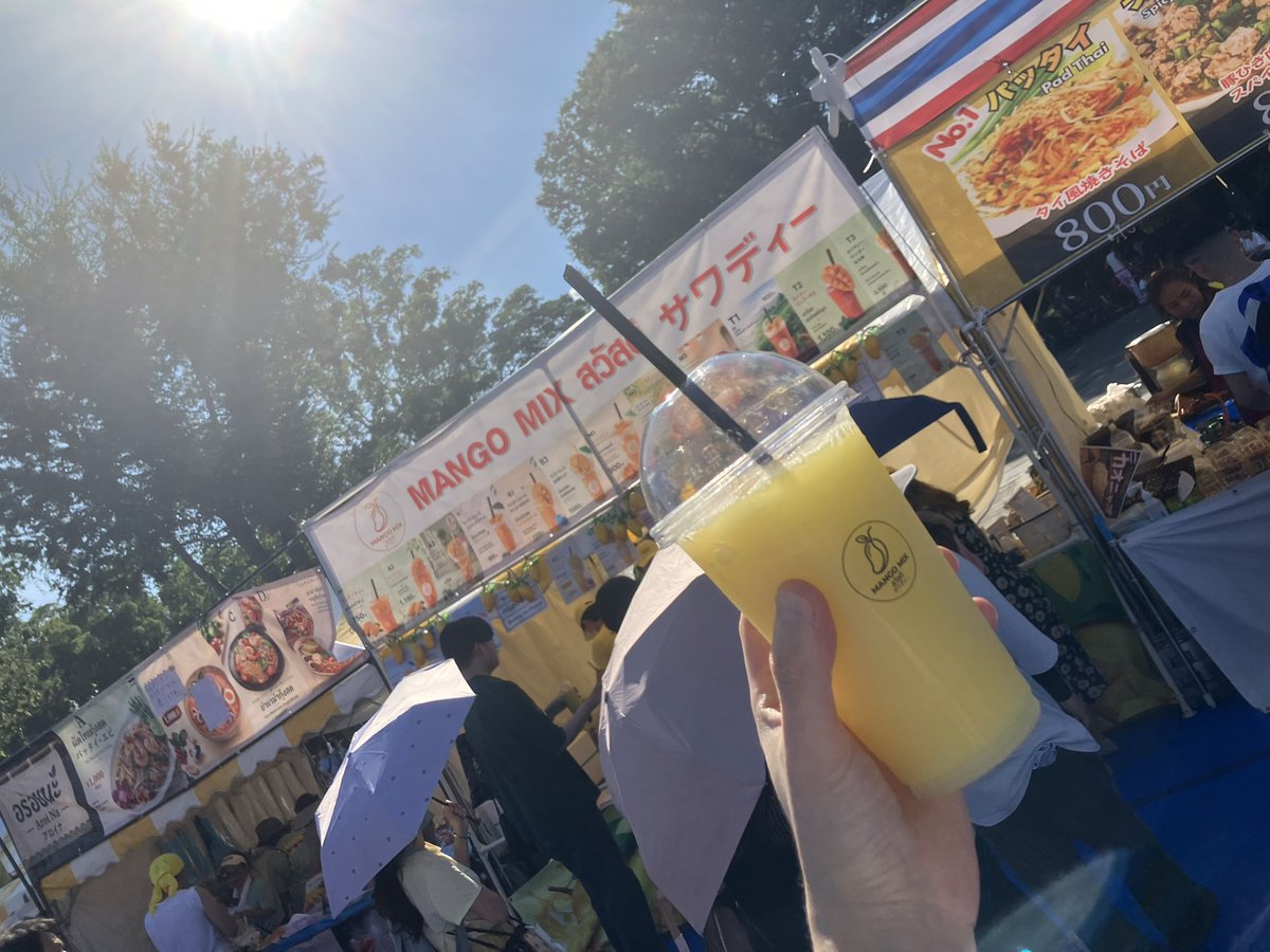 tokky________'s tweet photo. マムアンパンに、ロティにタイマッサージに、グルメやリラクゼーションも楽しめました🧘‍♂️🍽️
タイ界隈の色んな人にも会えたし、今年は代々木、方南町、上野に続いて8月タイフェアin東京や9月のタイフェス湘南など、いろんなところでタイのイベントが盛り上がってて嬉しい🙌✨
#上野タイフェス #uenothai https://t.co/hx6OQ8Y1ih