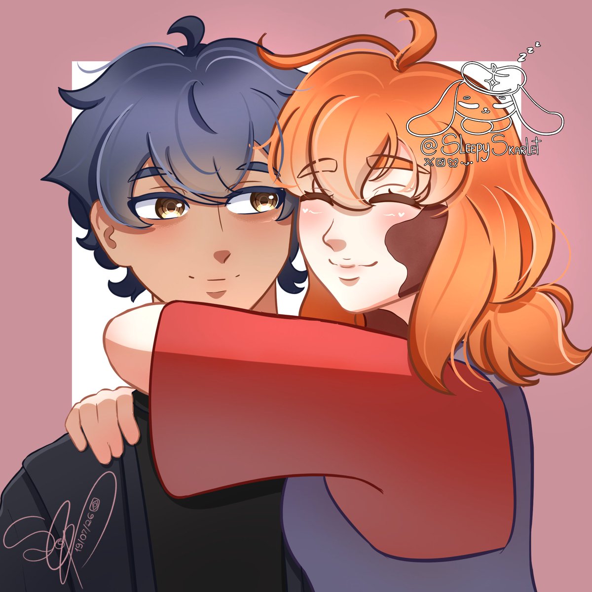 SleepySkarlet's tweet photo. Fifth art fight attack! 🩵
For: Vingi https://t.co/T2QavPSr5S