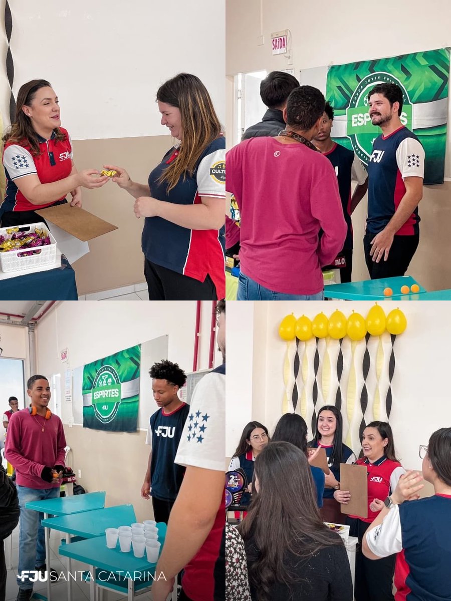 FJUStCatarina's tweet photo. Seja bem-vindo!
Os projetos já estão recebendo os jovens no Resgate jovem com toda energia e carinho.
#fju #fjusantacatarina https://t.co/gJZ07Mpy3N