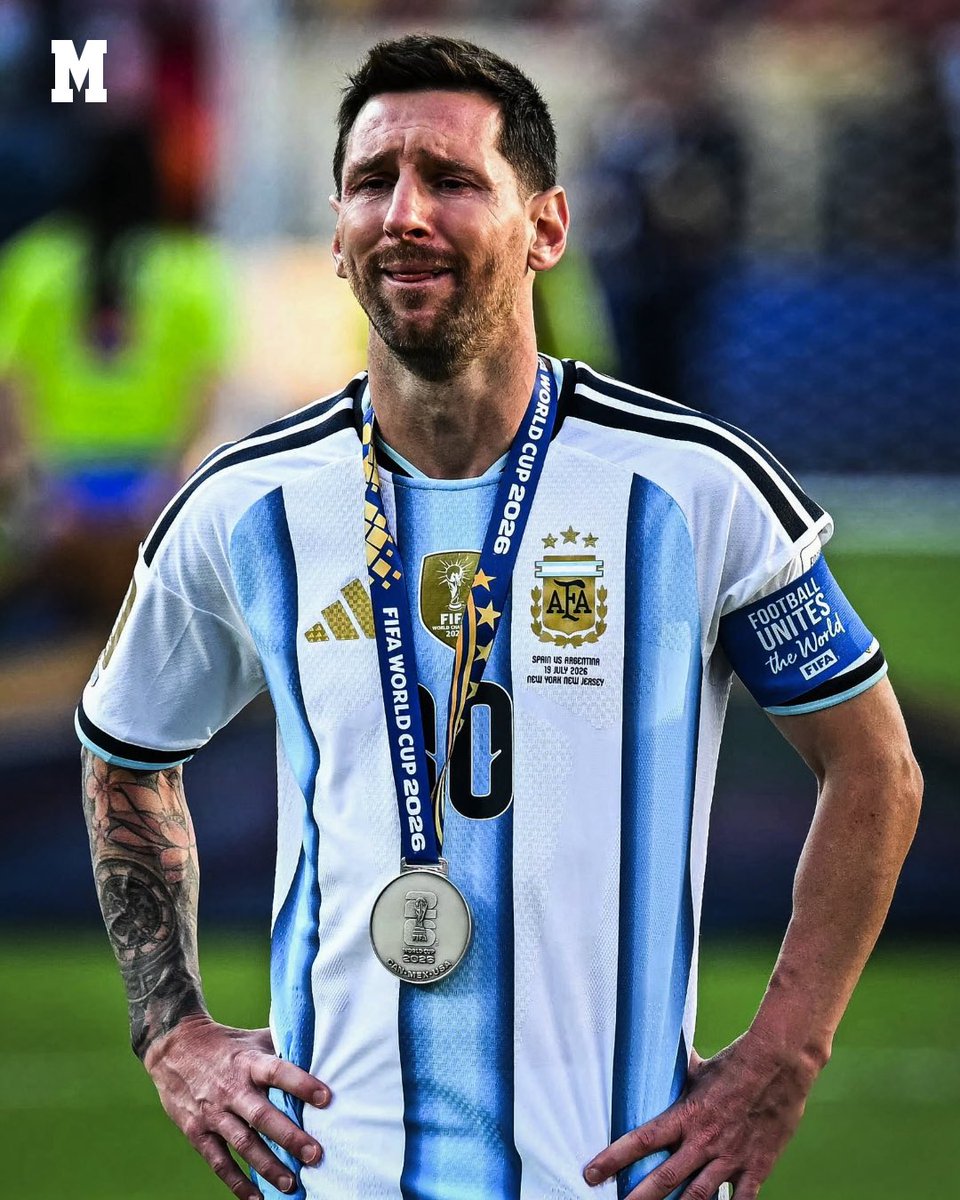 MarcaMexico_'s tweet photo. 🥺🇦🇷 Las lágrimas de Leo Messi tras disputar lo que podría ser su último partido en una Copa del Mundo 🌎

#messi #fifaworldcup #argentina #españa #futbol https://t.co/yZuHDWvkPs