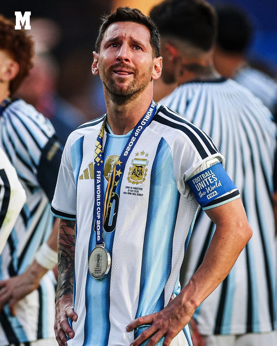 MarcaMexico_'s tweet photo. 🥺🇦🇷 Las lágrimas de Leo Messi tras disputar lo que podría ser su último partido en una Copa del Mundo 🌎

#messi #fifaworldcup #argentina #españa #futbol https://t.co/yZuHDWvkPs