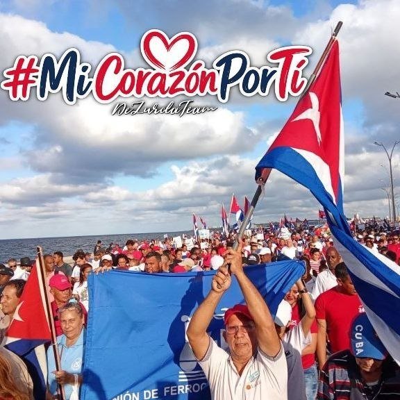 MayDeZurda's tweet photo. El compromiso con la patria se demuestra en el esfuerzo de cada día. Dejaremos un mejor país a quienes vienen detrás con paso firme. 

#MiCorazónPorTi ❤️🇨🇺 
#DeZurdaTeam https://t.co/owC4tj49w4