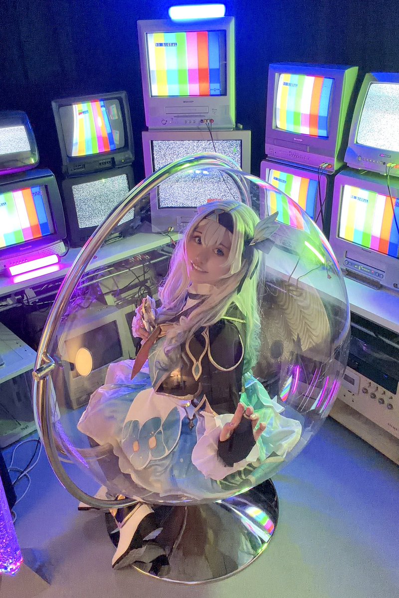 awaro_nepi's tweet photo. 崩壊スターレイルcosplay/ホタル

久しぶりに撮影行ってきました〜！！
ピノコニーの夢境っぽさとパブワールドエンド感が最高に良かったっっ https://t.co/WWRVeLgxrH