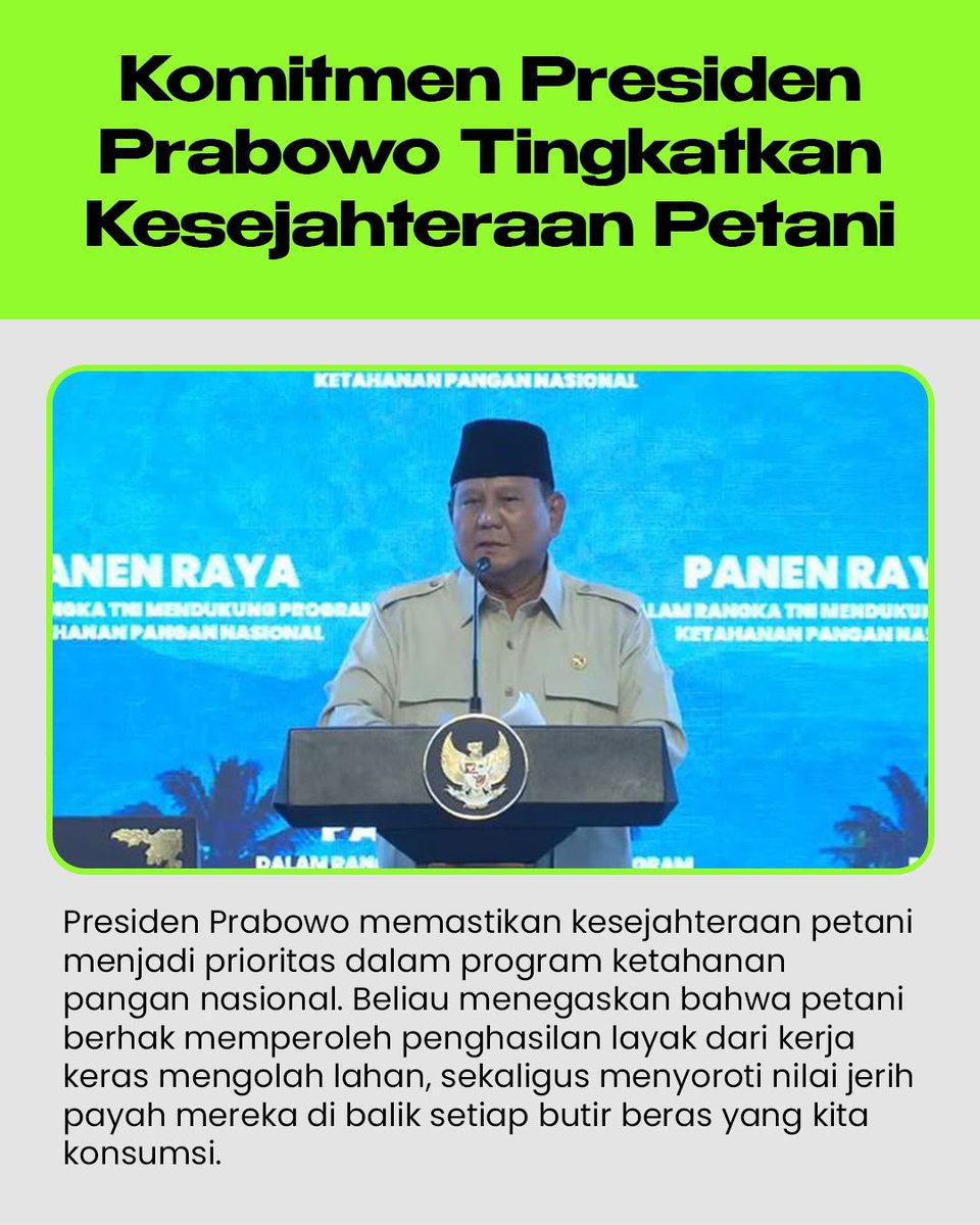 Crodule1's tweet photo. #KetahananPanganNasional dimulai dari kerja keras Petani &amp; Nelayan Pahlawan Sebenarnya yang setiap hari memastikan pangan tersedia untuk seluruh masyarakat indonesia https://t.co/jCFOLPQ5dY