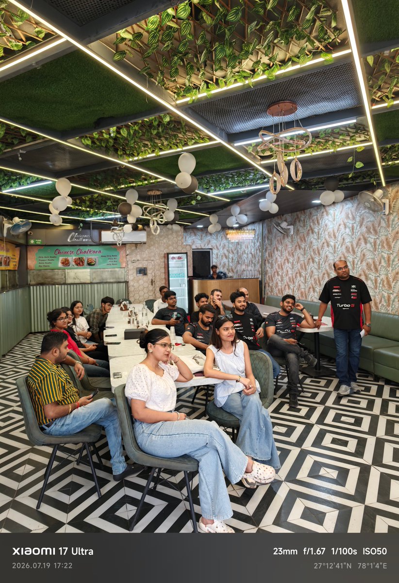 XFCAgra's tweet photo. To make the meetup even more exciting, we hosted an interactive Q&amp;A session where fans tested their #RedmiTurbo5 knowledge. The energy, participation, and enthusiasm from everyone made it a huge success! 🎉

#XiaomiFansClub https://t.co/gdNxqgrtVf