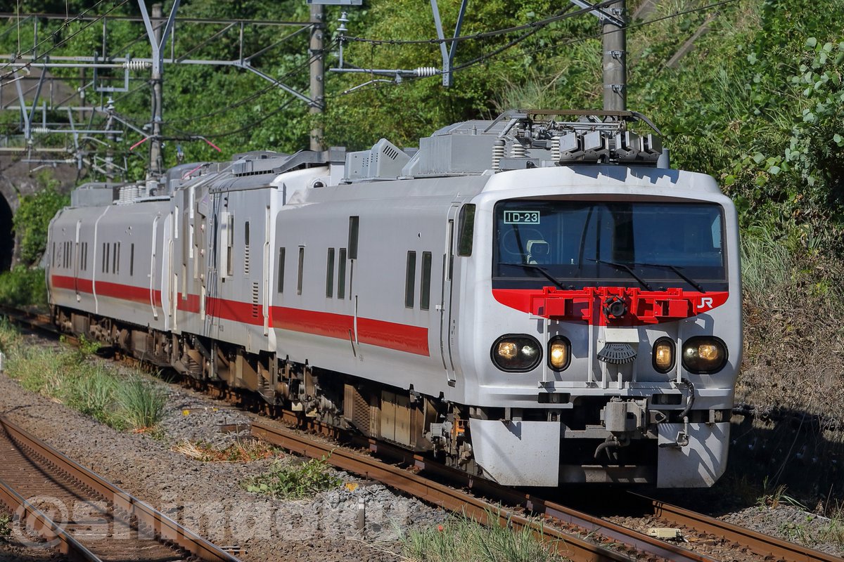 ShinaOku's tweet photo. 7/20 試9850M〜試9551M E491系 East i-E+マヤ50 5001 https://t.co/f8U1Bj00JA