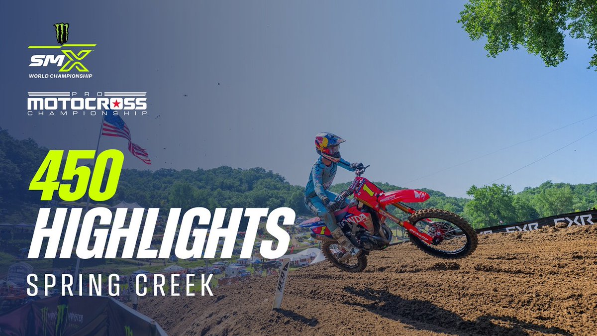 LW_Mag's tweet photo. WATCH | The 250 and 450 Race Highlights from Round 7 of the @ProMotocross season from Spring Creek: https://t.co/7Y5db2HPwe

#Motocross @MonsterEnergy https://t.co/vaTm3kDfZF