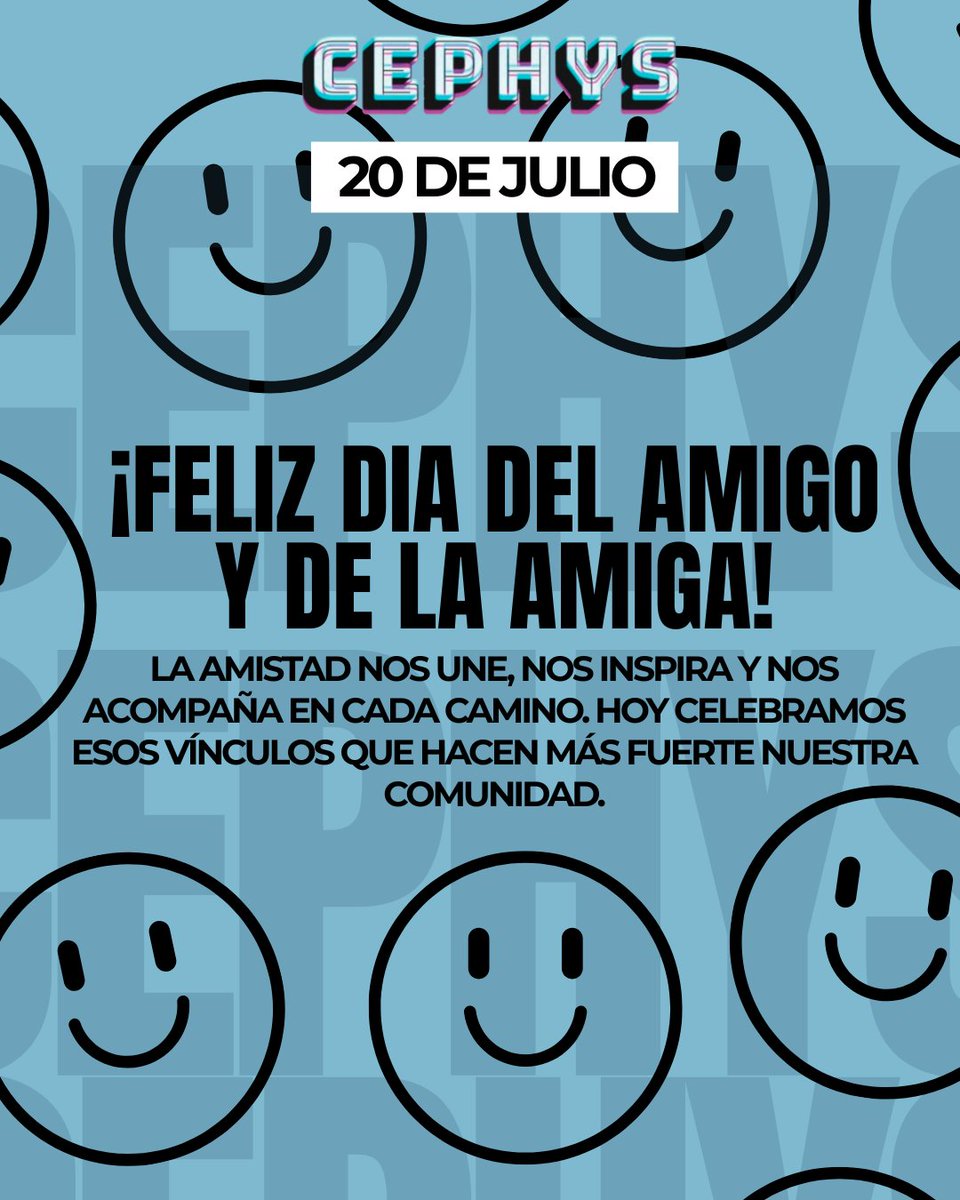 cephysarg's tweet photo. 🤝 En el Día del Amigo y de la Amiga celebramos esos vínculos que se construyen sobre la confianza, el respeto y el compromiso mutuo.

Desde CePHyS les deseamos un muy feliz día a quienes, con su compañía y colaboración, hacen posible seguir fortaleciendo nuestra comunidad. https://t.co/tjeb4M5awk