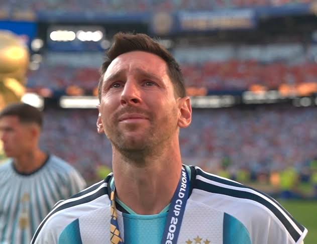 Andreazevedofel's tweet photo. @KatdiArt Se tem Messi chorando tem a minha alegria https://t.co/jfvN7cpsXk