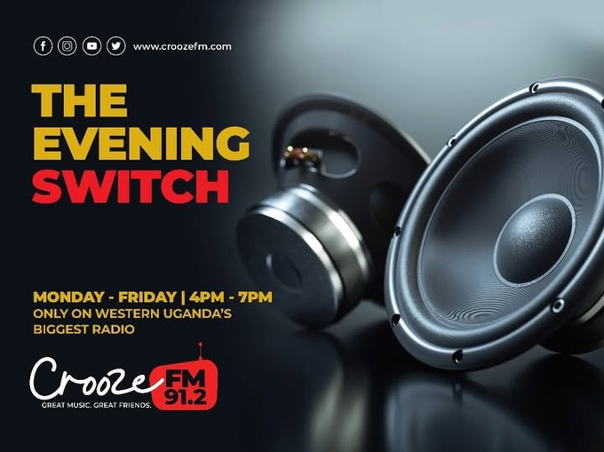 912CroozeFM's tweet photo. πΊπΏ #TheEveningSwitch is LIVE!π₯
Your radio just got hot twist. Join @ANTOINETTIE_ and @mosh_mulla for all that is popping from 5- 6PMπ»β¨π₯
Streamπ: https://t.co/BRJ5N1Y12H
#CroozeFM
#Mbarara https://t.co/qAC8pb3HtX