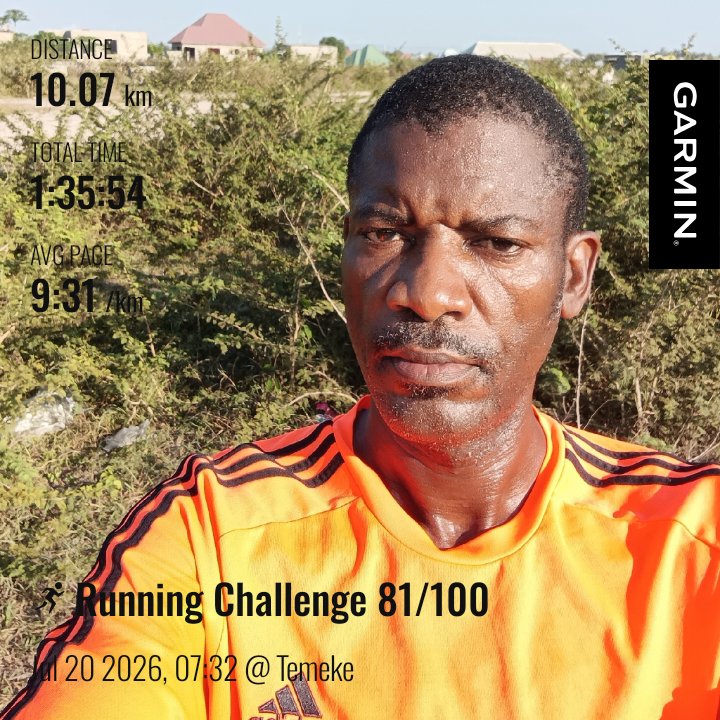 SKamugisha's tweet photo. Running Challenge. Day 81/100.
RSD 446
@TOTRunners
#100daysofrunning
#fetchyourbody2026
#grateful
#sylvarunner https://t.co/NlGT6MALfY