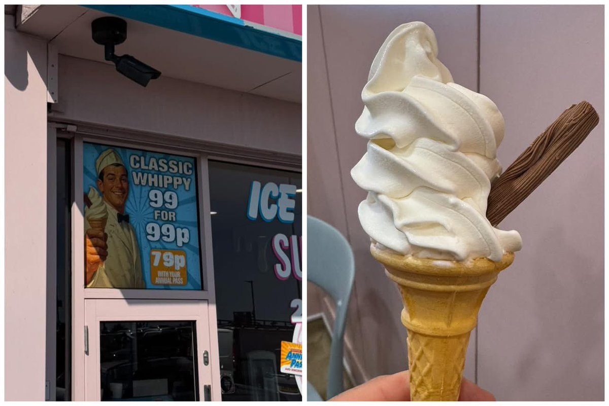 SimonHarrisMBD's tweet photo. People who are treating @CountBinface like a ‘joke’ candidate should remember that an ice cream shop in Southend (just around the coast from Clacton) has already adopted one of his policies with great success … https://t.co/ozKalXsaFW