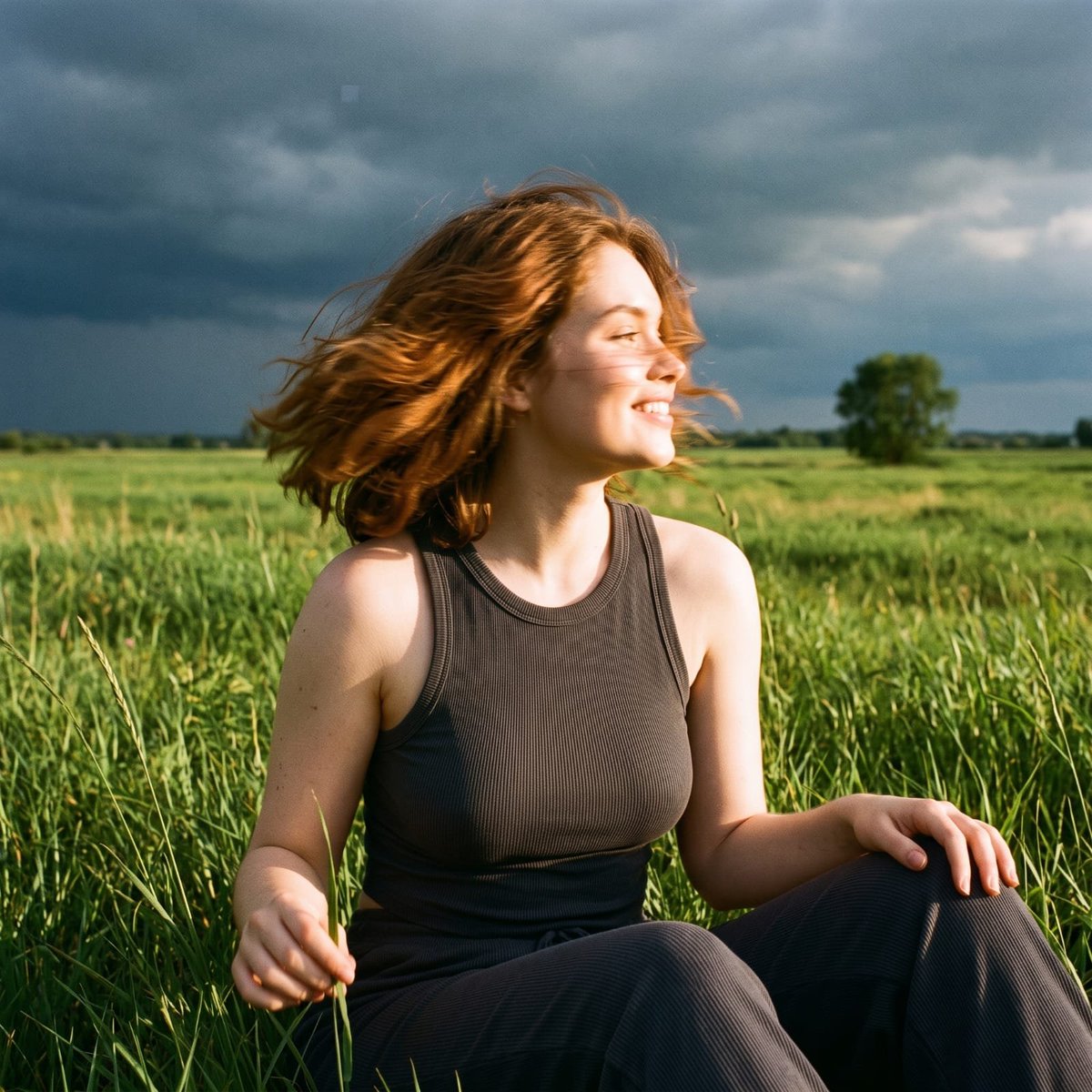 Meadow Sunbeams Motion Portrait