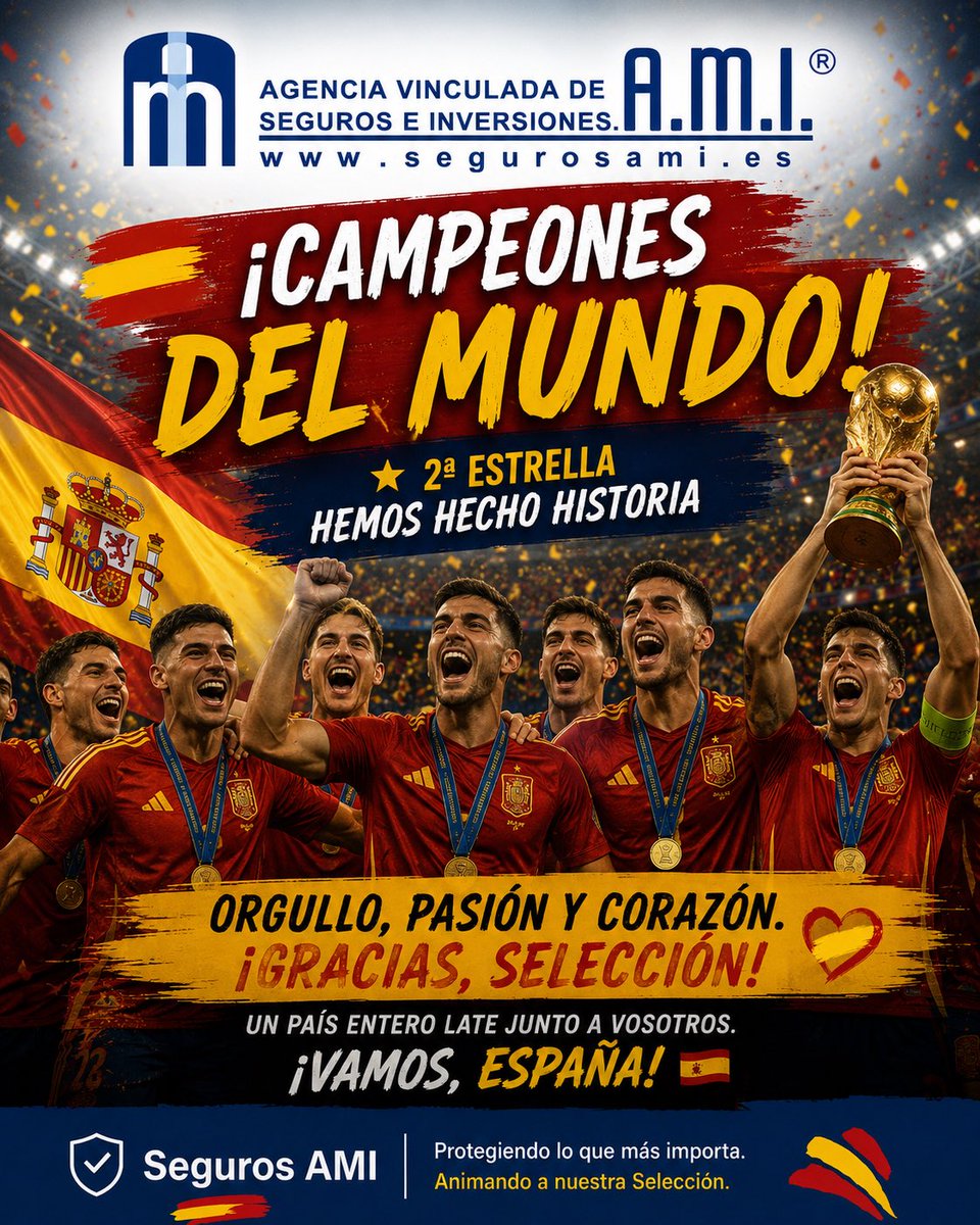 SegurosAMI's tweet photo. Gracias @SEFutbol 🏆🫶🏻🇪🇸 https://t.co/XCTAXcL8Z1