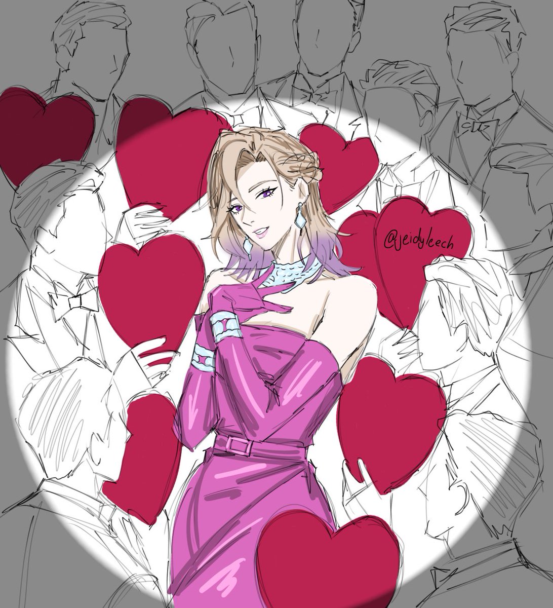 JeidyLeech's tweet photo. But Diamonds are a girls best friend #twst never finishing this I’m lazy https://t.co/qTwBdEWdR1
