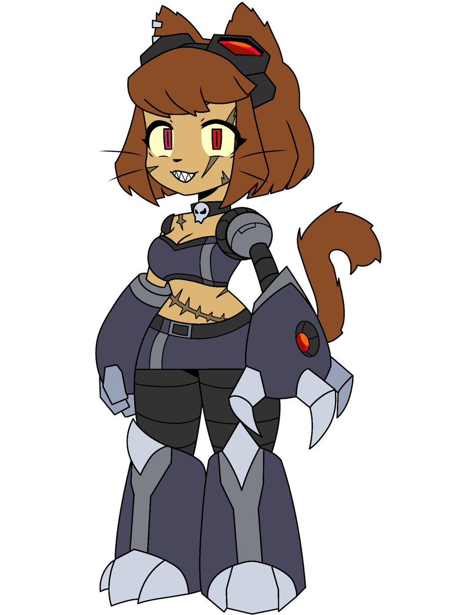 HeavyKing10's tweet photo. Evil Cyborg Kitty Kit "Cybodega"!

#gameoverse #au #cyborg #kit #kitbodega https://t.co/loa1ekXoKv