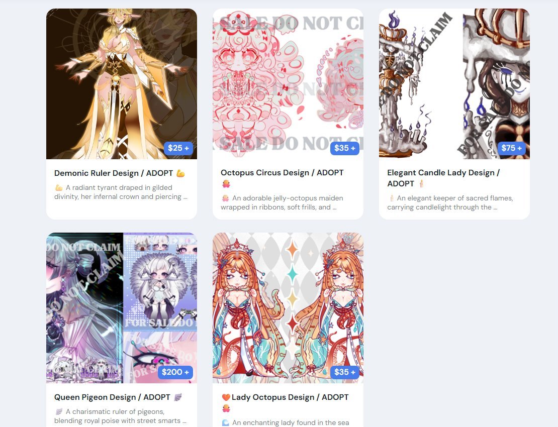 RomiriLalusca's tweet photo. Just a little reminder of some adoptables I'm reselling! All well-loved, just finally sticking to my current design from now on, so I hope you take interest in my orphaned daughters 🙏 

Please find them a good home, thank you! https://t.co/ymUaNKZVkg