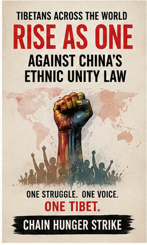 xiao1_bao's tweet photo. Tibetans are demanding accountability without violence. Their campaign demonstrates that peaceful resistance can remain powerful even when confronting an authoritarian state. 
#ChainHungerStrike 
#MartyrLobgaRangzen 
#EthnicUnityLaw https://t.co/YX4LRgIFV3
