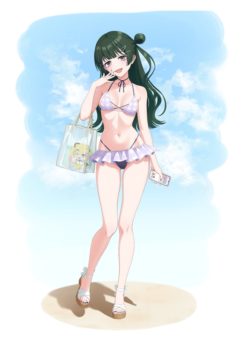 【御専用】おめちゃん　宿り紙作品 bandoriart #アニメゆめみた 全身のほう