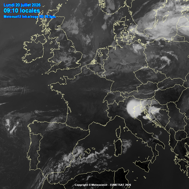 meteo_sitges's tweet photo. Last #Meteosat IR 10.8µm via @eumetsat https://t.co/B4pZ7BbqnI