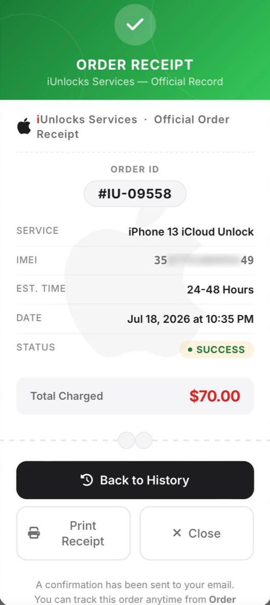 ios_techsupport's tweet photo. 🔒Unlocked
 13   
FMI OFF

SERVICE:IPHONE OFFICIAL UNLOCK

✅SERVER STILL ONLINE
SUCCESS RATE:⚡️CLEAN 98% 
#iphone13 #fmioff #appletips #support # https://t.co/aQS8DSzhsr