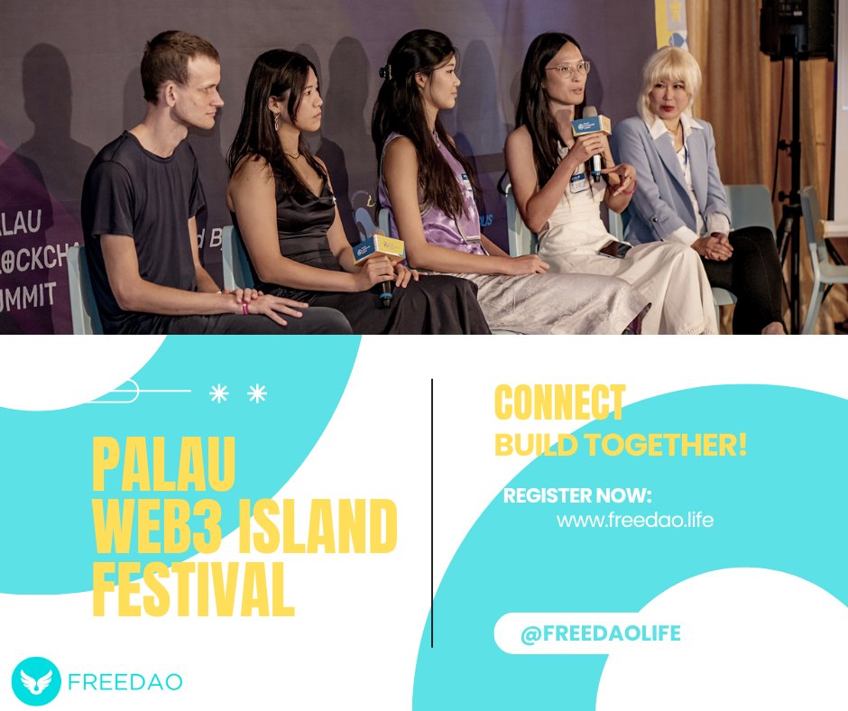 freedaolife's tweet photo. 🏝️ The Palau Web3 Festival is coming.

Preparations are officially underway. 🚀

This won't be Palau's first crypto gathering.

As one of the world's most crypto-friendly destinations, Palau has already welcomed builders, founders, investors, and innovators from across the globe to explore the future of the digital economy. 🌊

This time, #FREEDAO is taking it even further.

🤝 Connect with visionary builders.
💡 Exchange ideas that shape the future.
🌴 Experience one of the world's most breathtaking island paradises.
Because Web3 isn't just about technology—
it's about people, community, and unforgettable experiences.

Join us in #Palau.
Let's build, connect, and celebrate the future of Web3 together. 🇵🇼

#FREEDAO #Palau #Web3 #Crypto #BuildInPalau