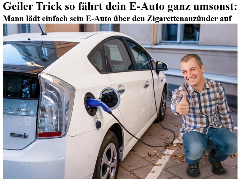 KeepCal60831528's tweet photo. @OttoFriedel Den besten Trick kennt ihr noch gar nicht, man kann E-Autos sogar ganz umsonst aufladen.
Ja nur gewusst wie, da gehts umsonst. https://t.co/Yf7hRWV5bj