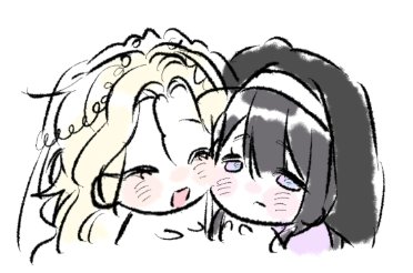 baboCM's tweet photo. (자관 앤오 그림 퍼옴) 욕 먹을 것 같지만 결국 제캐가 탑 먹었습니다 아자스! 인외여공 야르 https://t.co/esoLtlDxZC