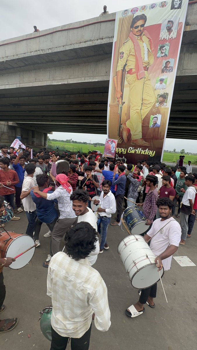 HJNPKFC's tweet photo. Jathara Loading… 🔥🌋

September 1st 🔒

Ramachandra College Pawan Kalyan Fans are all set to kick off the celebrations! 🔥🌋🥁

The festival begins here… ❤️‍🔥⚡

#PawanKalyan https://t.co/ulrtMNmaFZ