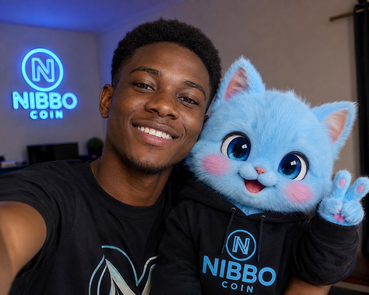 Blueboy0209's tweet photo. POV: I finally met the fluffiest crypto legend on the blockchain. 😹💙

One selfie, unlimited good vibes. If $NIBBO is this cute in real life, imagine what's coming next! 🚀

Who else would take a selfie with NIBBO? 👇

@realnibbo #NIBBO $NIBBO https://t.co/Uc9NN4PoTs