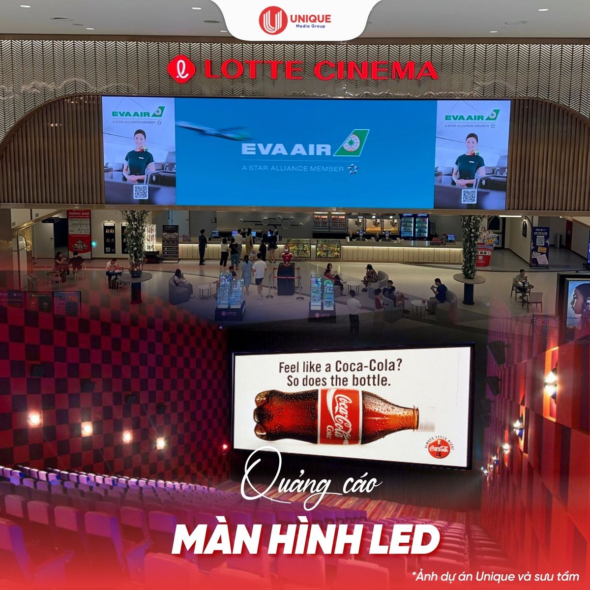 UniqueOOH's tweet photo. GIA TĂNG HIỆU QUẢ TRUYỀN THÔNG VỚI CÁC HÌNH THỨC QUẢNG CÁO OOH TẠI RẠP CHIẾU PHIM
#UniqueOOH #UniqueWorkHard #OOH #quangcaongoaitroi #quangcaongoaitroiUnique #quangcaotairapchieuphim #quangcaomanhinhled #quangcaomanlcd #Standee #Activation https://t.co/72cLQ1IC36