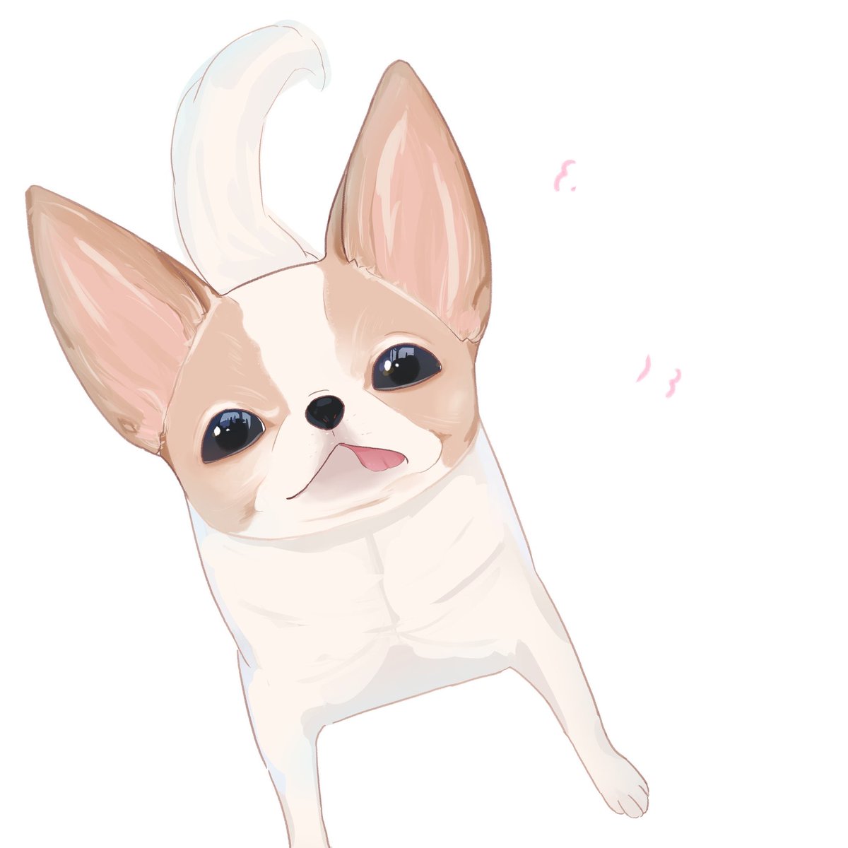 61doll_'s tweet photo. 友達のわんこ描いたやつ♡ https://t.co/e7YqU5W4L8