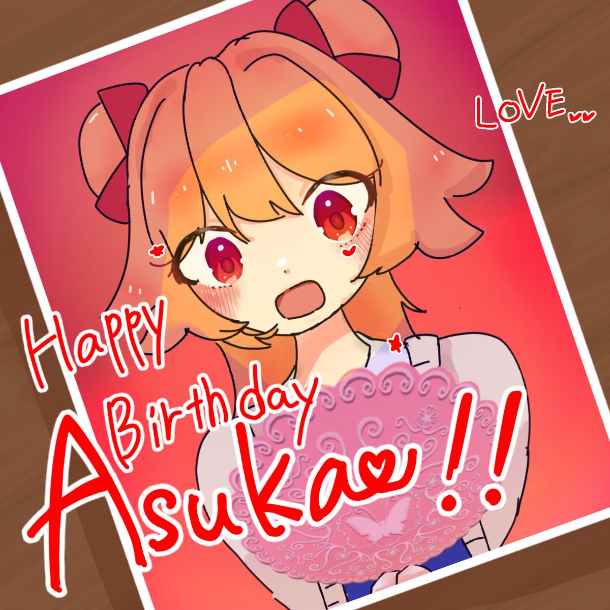 YTakenouch1326's tweet photo. アスカちゃん誕生日おめでとう!!!!
#紅月アスカ誕生祭2026
#紅月アスカ誕生祭ウィーク2026 
リボン・ヘアアレンジ
#怪盗レッド https://t.co/8GjkhpbFwg