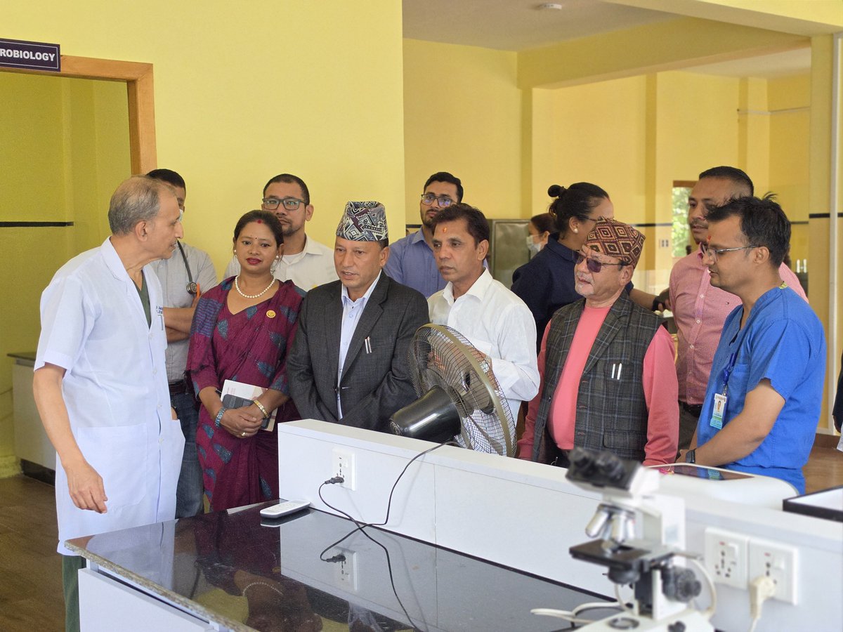 skmh15's tweet photo. Exciting News for Better Healthcare! 🏥🔬
We are thrilled to announce the successful upgradation and inauguration of the advanced Laboratory operating 24 hours a day, 7 days a week at Sushma Koirala Memorial Hospital!
@DrBhandariR https://t.co/O2JQIh4x11