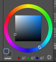 entropicbias's tweet photo. just looked down at my color wheel and laughed out loud. https://t.co/43mWvAJWgT