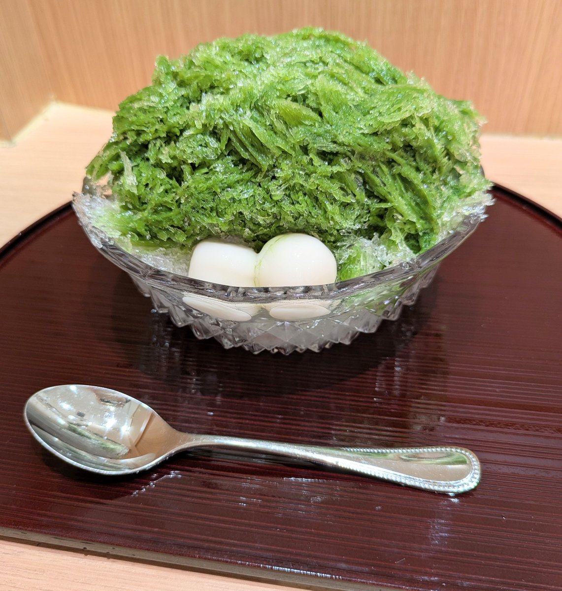ama2_50's tweet photo. あんみつ みはし🍵✨にて
宇治金時💚💜を頂きましたー❄️️
冷たくて、美味しかったー😋

いよいよ、VIVANT シーズン2が
来週からスタ��ト！楽しみ〜😚 https://t.co/O3xBuPTqBv