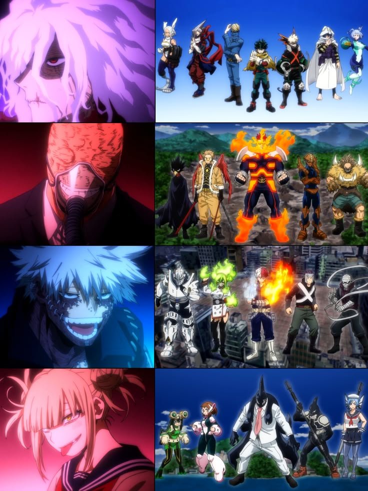 Mangaic2's tweet photo. Heroes vs Villains https://t.co/DqdtG2iBc3