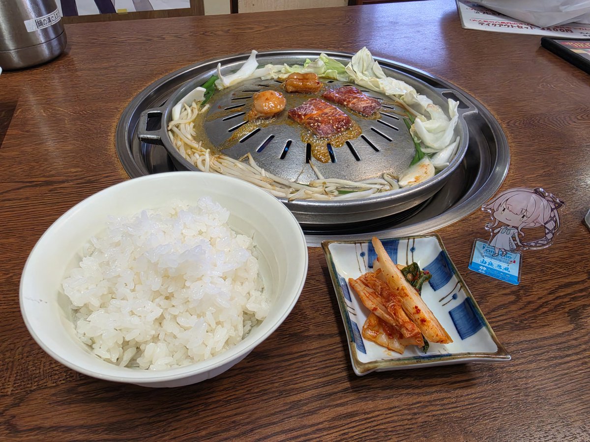 Sato_sugar7's tweet photo. 遠征最後のご飯はこちら！
｢焼肉 八島丹山｣さんの提督セットになります

舞鶴に来て初めてのご飯もここでしたね！
やっぱり遠征の〆はホルモンうどんでしょ

#舞鶴
#八島丹山 https://t.co/6CbwTX1Biz