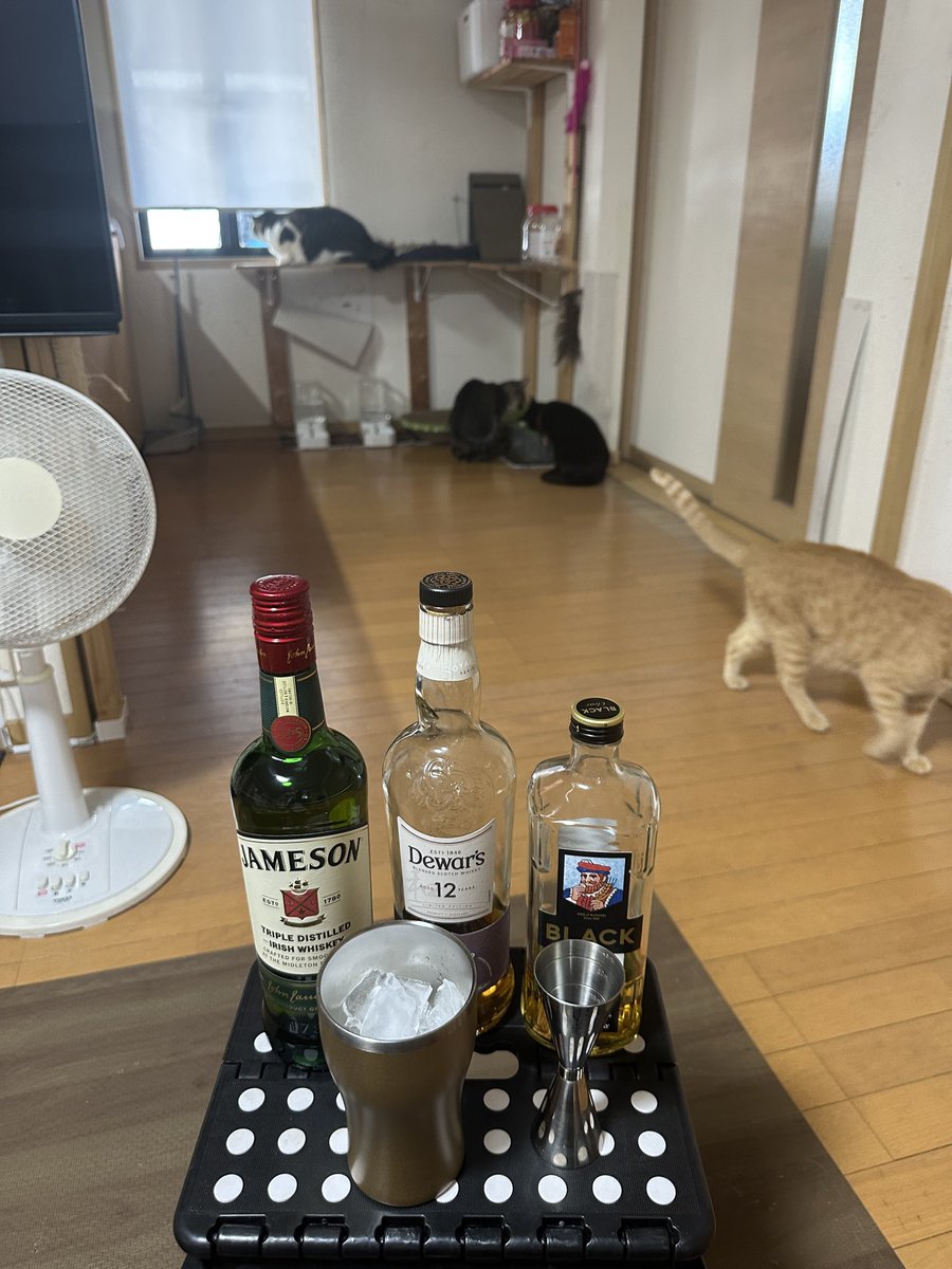 Akaban_ORIsan_P's tweet photo. さて疲れたわ
おつかれマウンテン
🐈🥃🐈🥃🐈🥃 https://t.co/96xMoRmfyN