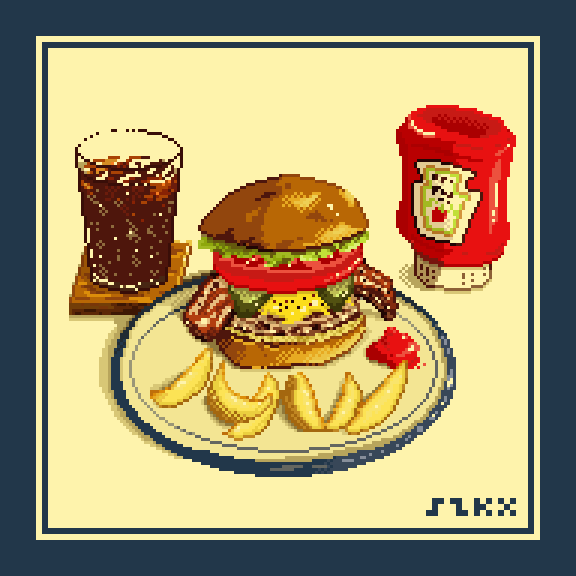 szkx_art's tweet photo. #ハンバーガーの日 https://t.co/sw8yvZp7Us