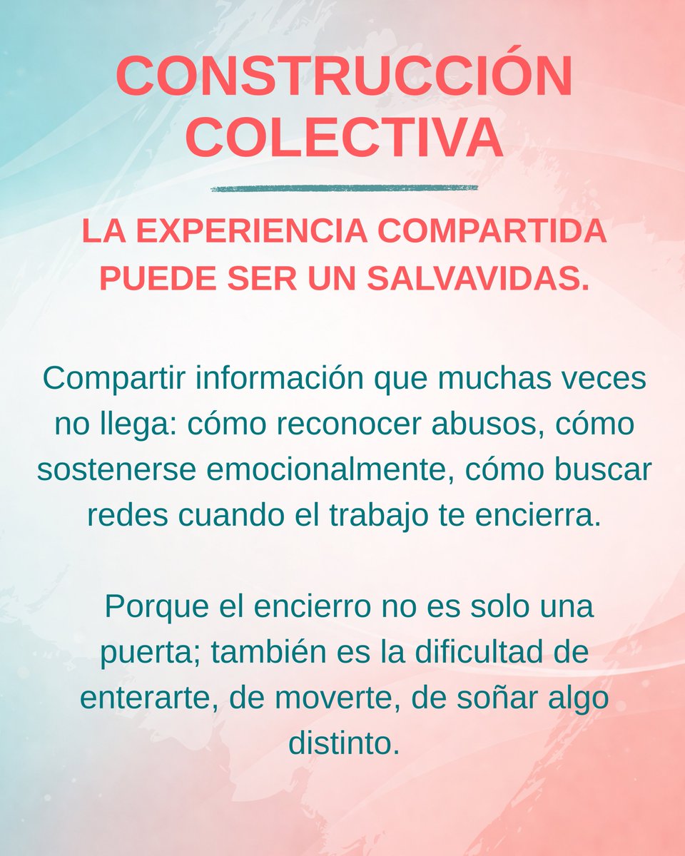 MaitelanKoop's tweet photo. Historias de compañeras trabajadoras de los cuidados. https://t.co/Q9SdgbgrFi