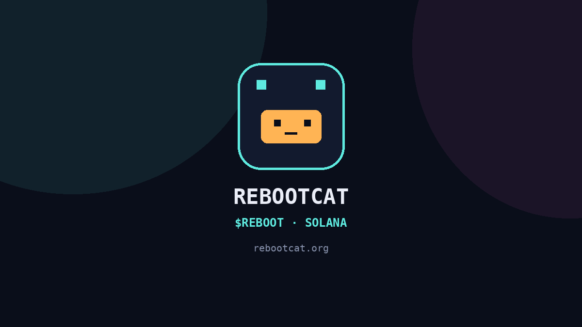 RebootCatSol's tweet photo. 🚨⚠️ LOCK IN. ⚠️🚨

Something HUGE is about to hit the RebootCat ecosystem. 🐱🔥

We've been building behind the scenes...
Now it's almost time to reveal what's next.
🎮 More games.
⚡ More features.
🌍 Bigger ecosystem.
🚀 Another step forward.

The builders never stopped.
The next update drops soon.
Be early. 👀
🌐 https://t.co/Il3uAH24Wb
$REBOOT #Solana #GameFi #Memecoin #BuildInPublic #Crypto