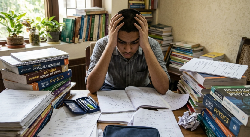 eklavyaai's tweet photo. Solving more questions doesn't always mean better JEE preparation.
If you're practising the wrong questions, you could be wasting valuable study time. Learn how to practice smarter.
Read more:
https://t.co/lNXyvbotJd
#JEE2027 #JEEPreparation #StudySmart #Eklavya #IITJEE https://t.co/G9gIOux1Qq