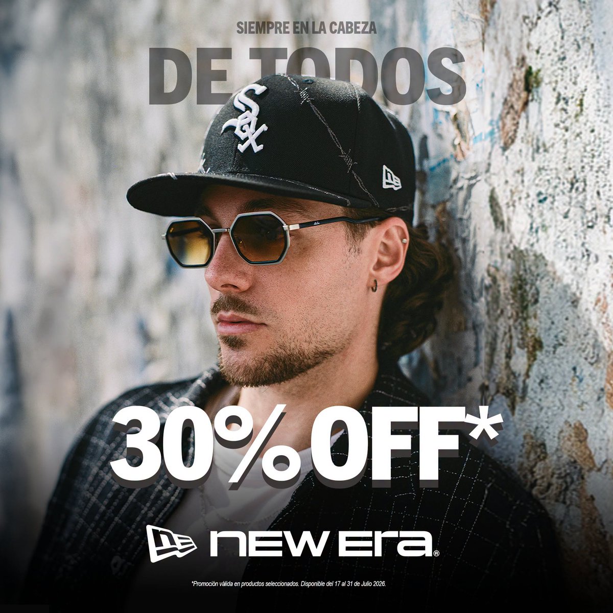 P_UNIVERSIDAD's tweet photo. La gorra correcta cambia todo. 
Llévate tus modelos favoritos con 30% de descuento en New Era Cap México.
Vigencia del 17 al 31 de agosto 2026. https://t.co/q52ZYPFqQV