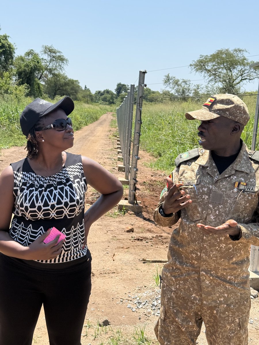 GideonSsekidde's tweet photo. Ajai Wildlife Reserve is thriving.
Hon. Minister Nakawuki toured the 40km electric fence and saw more rhinos, zebras & buffaloes calling Ajai home.
Protecting wildlife for the future.
#GoldenPosts @TourismBoardUg
#ConservingForGenerations #ExploreUganda https://t.co/PfyjiiCLJe