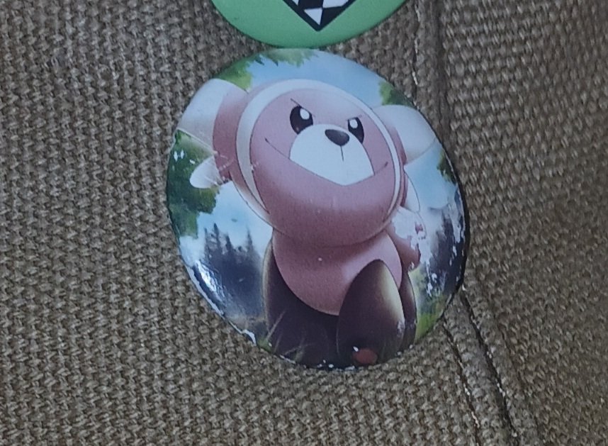 yeahjaronsalt's tweet photo. " hi kathy its me jolly rancher do you like pokemon if so What is ur favorite pokemon. I saw ur tweet about wanting gimmciks 😊 "

- HI JOLLY !!! I'm not into Pokémon SORRY. But if I had to pick it'd be stufful because I got a pin of them at a store. :3

> https://t.co/r32l5UQ40O https://t.co/XxbWypliYN