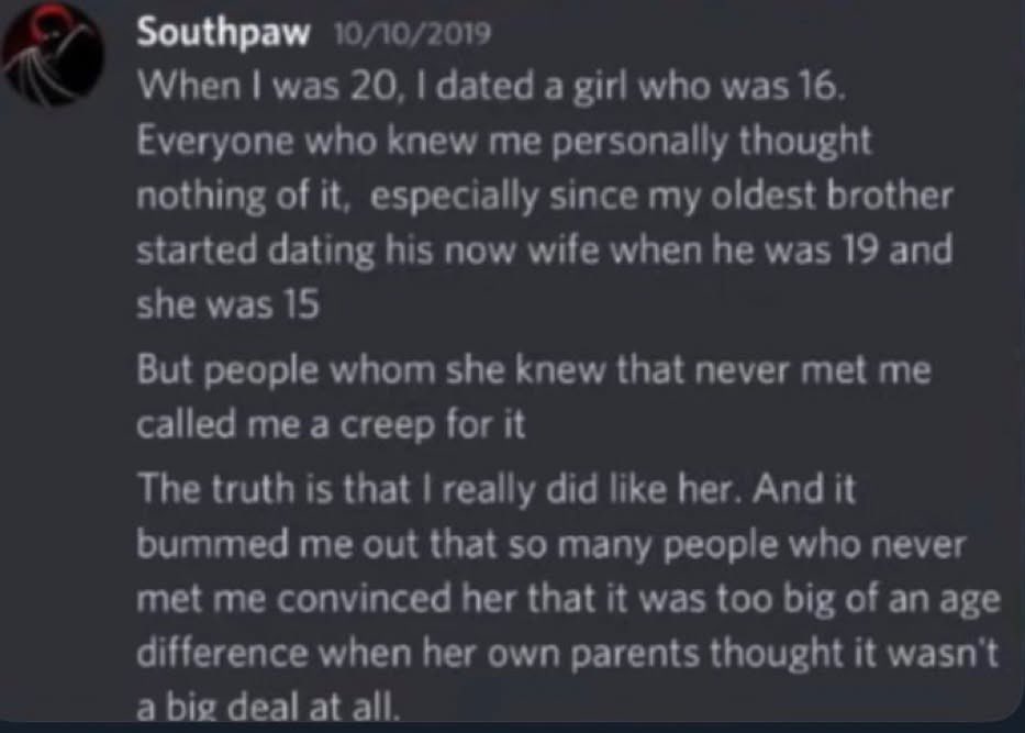 NirvanaM1nd's tweet photo. Bullshit in the messages he literally admitted he was upset her friends opposed the relationship and led to it ending 

He didn’t regret shit 

They’ve known about this message for years https://t.co/1AEElP3kPf