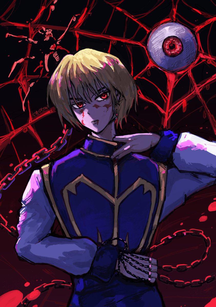 tachyon_again's tweet photo. Kurapika, Hunter x Hunter 

#hunterxhunter
#kurapika https://t.co/DaXFamCIDs