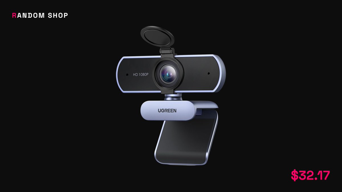 randomshopau's tweet photo. ugreen's 1080p webcam is $32.17 — the lowest ever (it's lived at $35–50 for three years). the -68% badge is fiction though: $99.99 basically never existed. an all-time low wearing a fake badge. 4.4 stars, 6,240 reviews.

full write-up + link in the first reply 👇 https://t.co/GET1W5nuav