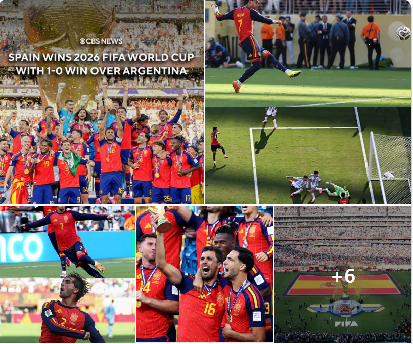 gqsnetwork's tweet photo. What a battle of giants. Today, Spain showcased their legendary precision to dethrone the defending champions. Controlling 65% of possession, they limited Argentina's opportunities and struck when it mattered most. Ferran Torres secured the 1-0 victory in extra time, crowning Spain the kings of global football once again! 👑⚽ #WorldCupFinal #SpainVsArgentina #FootballHistory #slivingwill See less